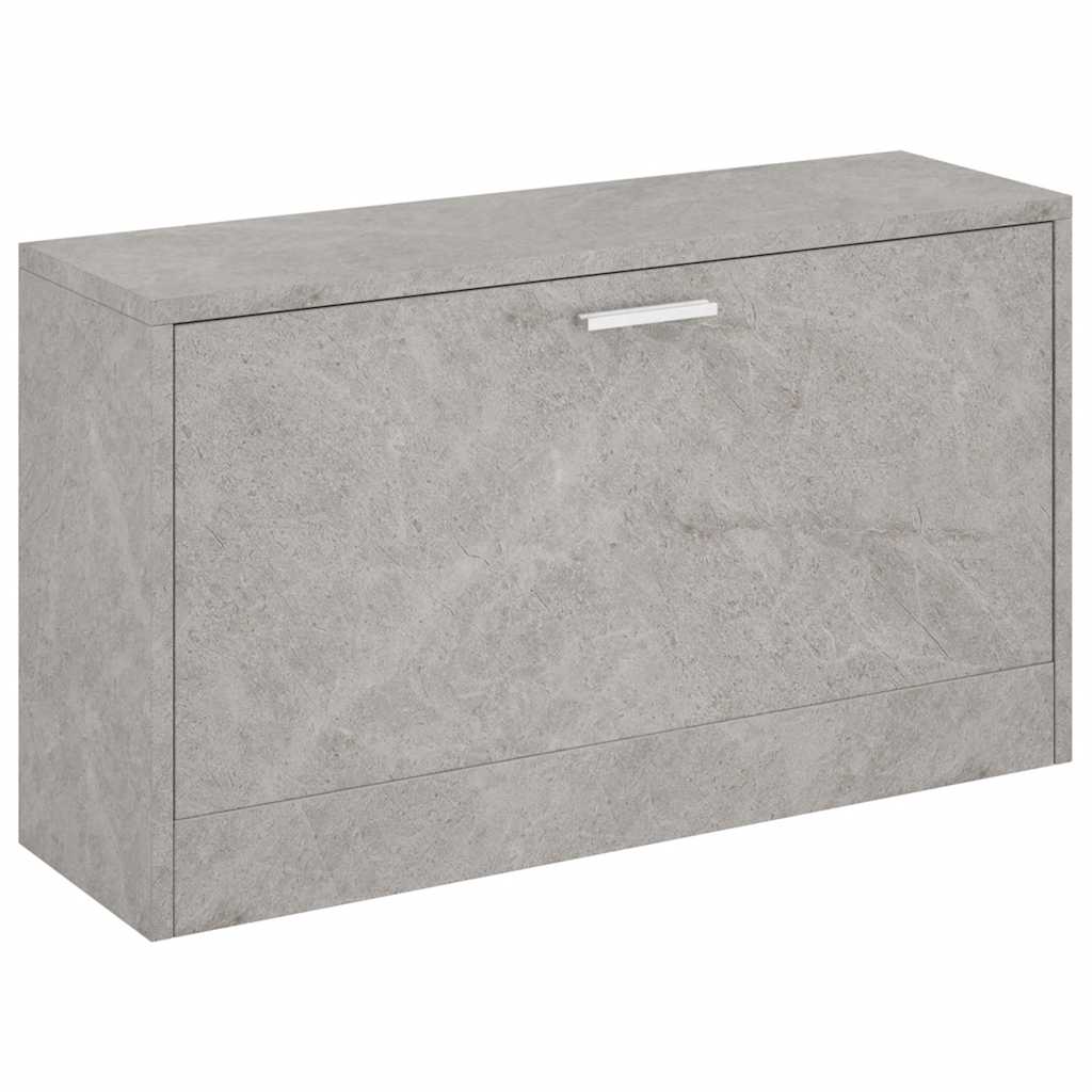 vidaXL Schoenenopbergbank 80x24x45 cm eikenkleurig