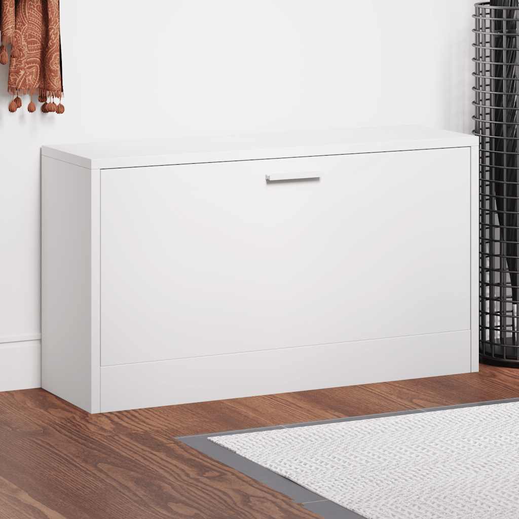 vidaXL Schoenenopbergbank 80x24x45 cm eikenkleurig