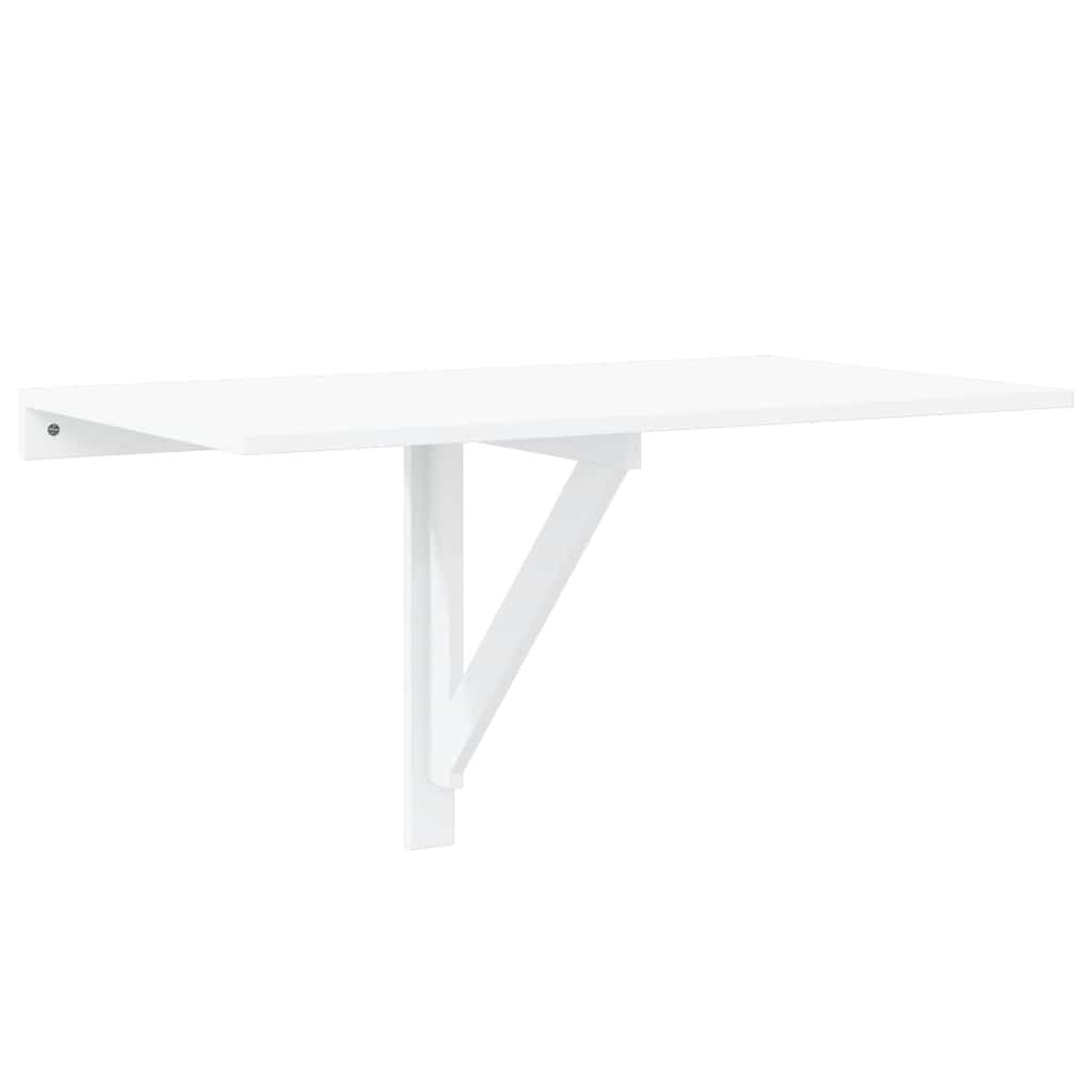 vidaXL Wandtafel inklapbaar 100x60 cm eikenkleurig