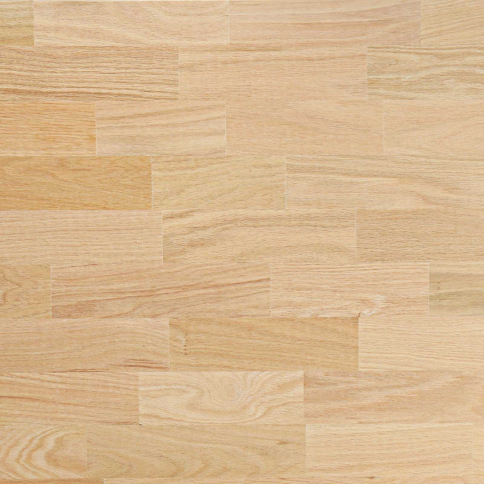 vidaXL Bureau Wit en Natuurlijk 120 x 60 cm Massief Eikenhout