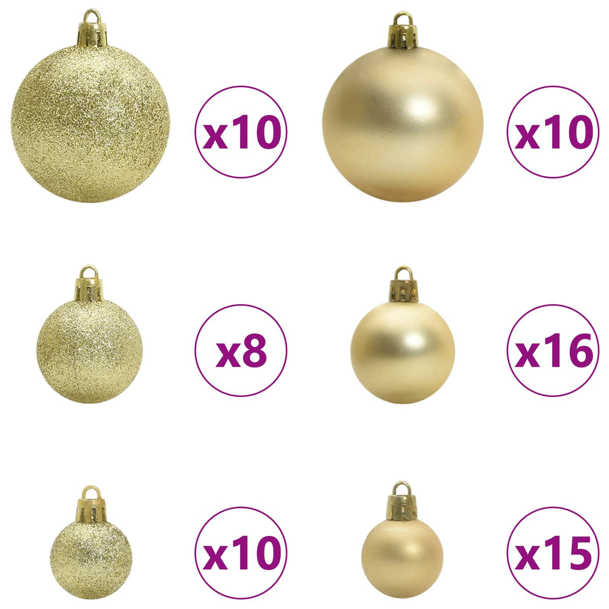 vidaXL Kunstkerstboom met 300 LED Wit 300 cm PVC en staal