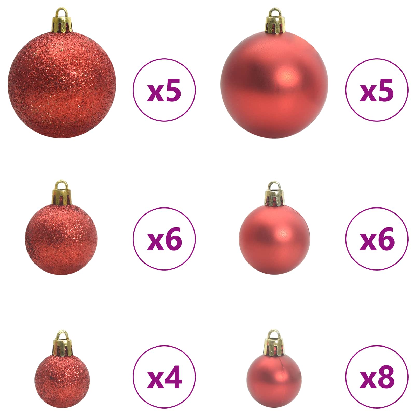 vidaXL Kunstmatige Inklapbare Kerstboom Wit 120 cm PVC en Staal