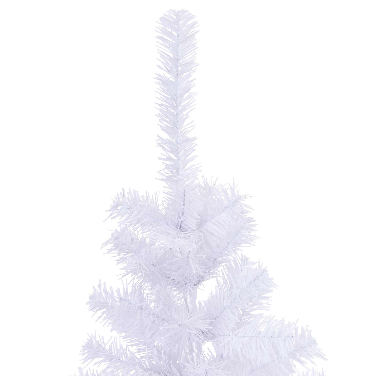 vidaXL Kunstkerstboom met 150 LED Wit 120 cm PVC en Staal