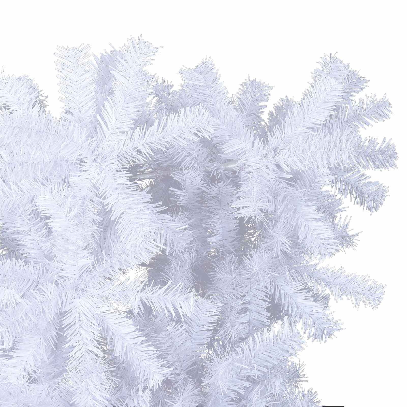 vidaXL Kunstkerstboom met 150 LED Wit 120 cm PVC en Staal