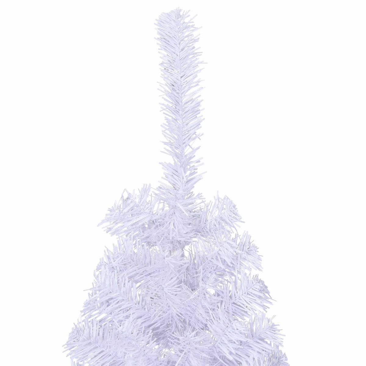 vidaXL Kunstkerstboom met 150 LED Wit 120 cm PVC en staal