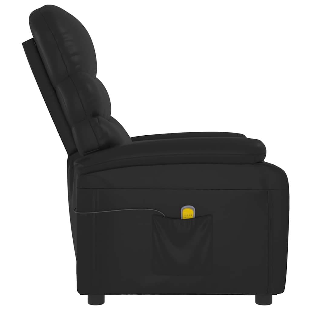 vidaXL Massagestoel kunstleer crèmekleurig