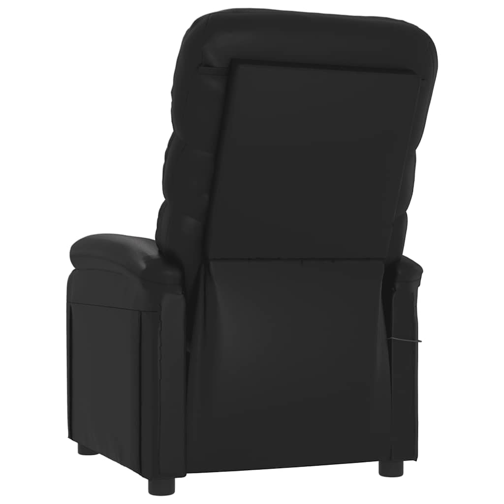 vidaXL Massagestoel kunstleer crèmekleurig