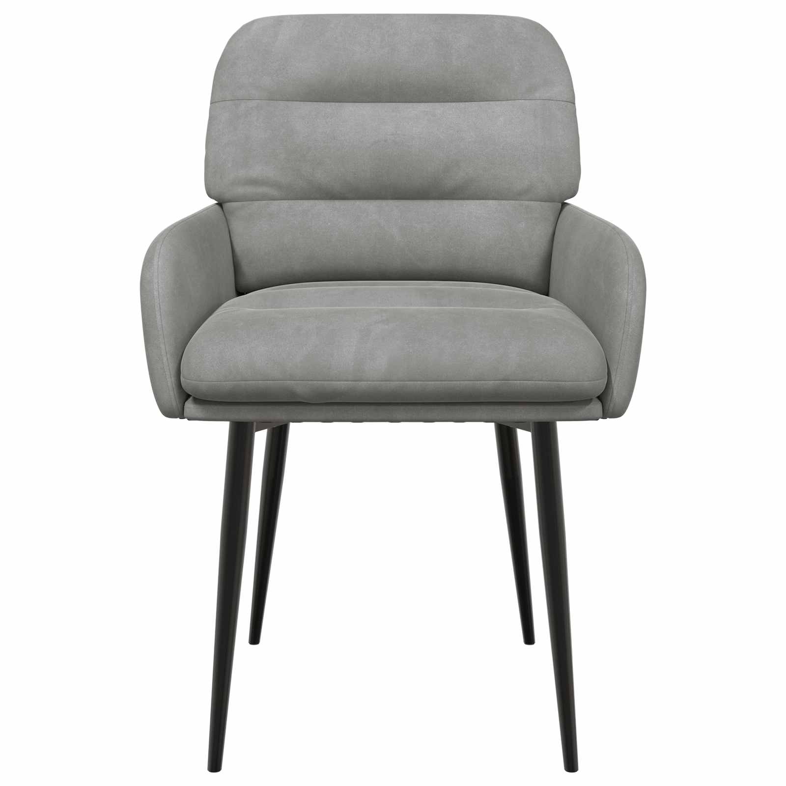 vidaXL Eettafelstoelen 4 pcs fluweel Lichtgrijs 59 x 59,5 x 90 cm