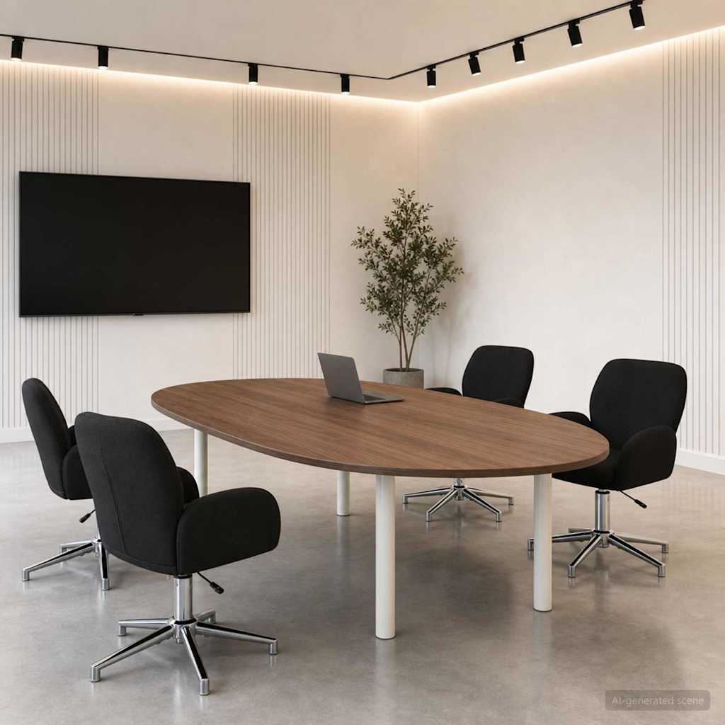 vidaXL Draaiende Bureaustoelen 2 st 54 x 58 x 90 cm Lichtgrijs Stof