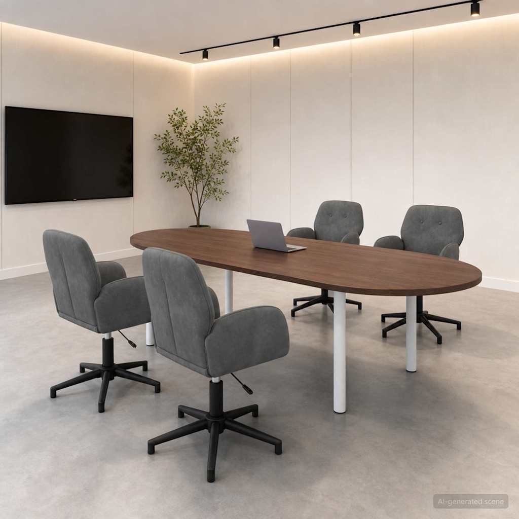 vidaXL Draaiende Bureaustoelen 2 st 54 x 55 x 90 cm Lichtgrijs fluweel