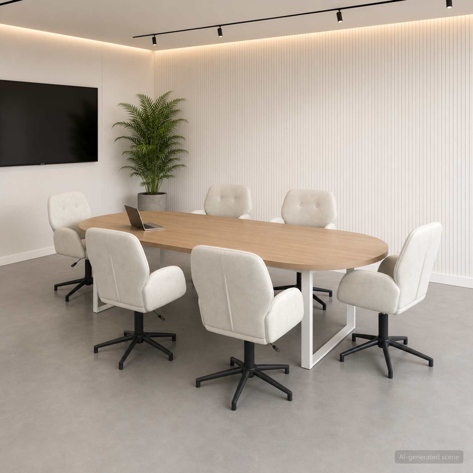 vidaXL Draaiende Bureaustoelen 2 st 54 x 55 x 90 cm Lichtgrijs fluweel