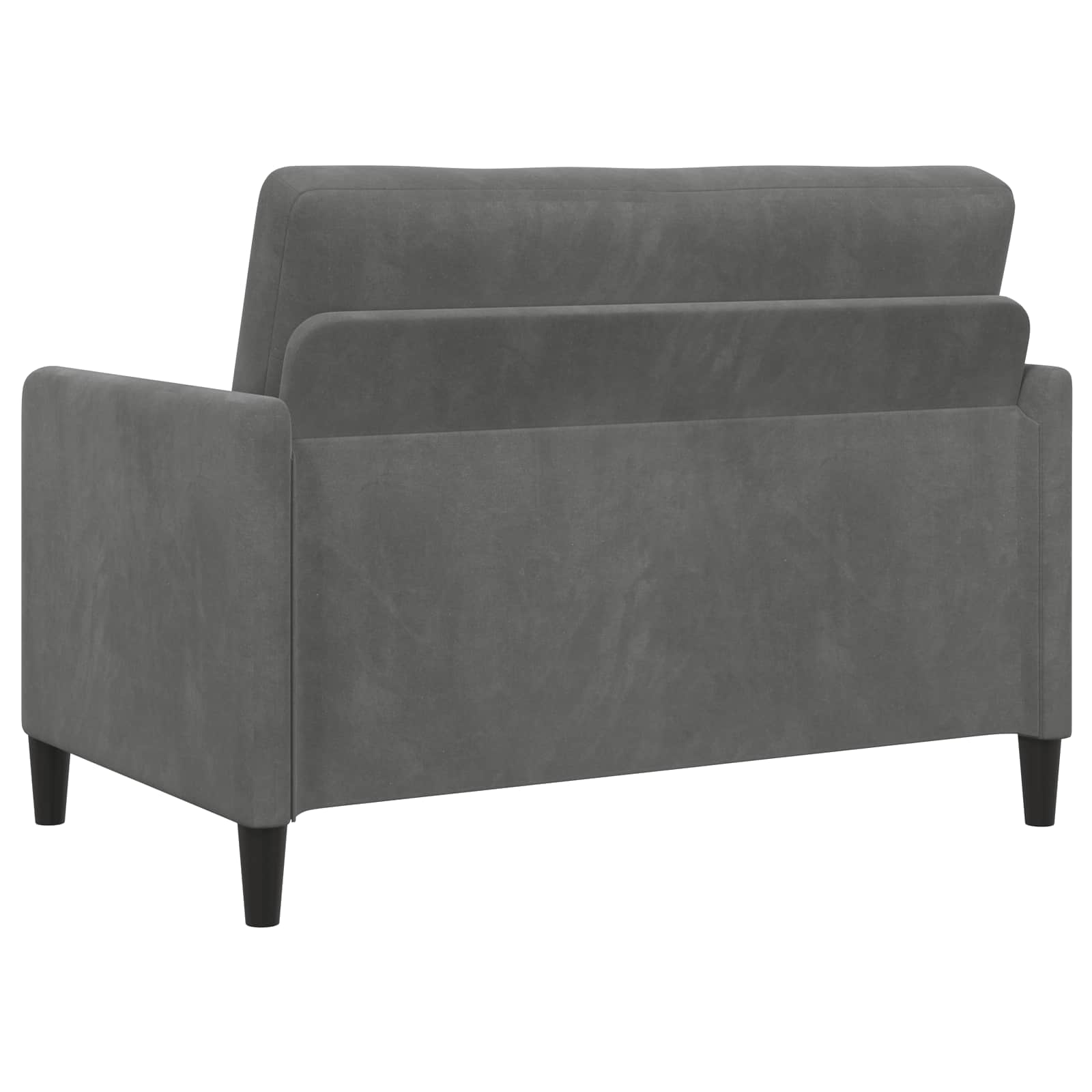 vidaXL Bankenset met opbergruimte 2 st Lichtgrijs Polyester