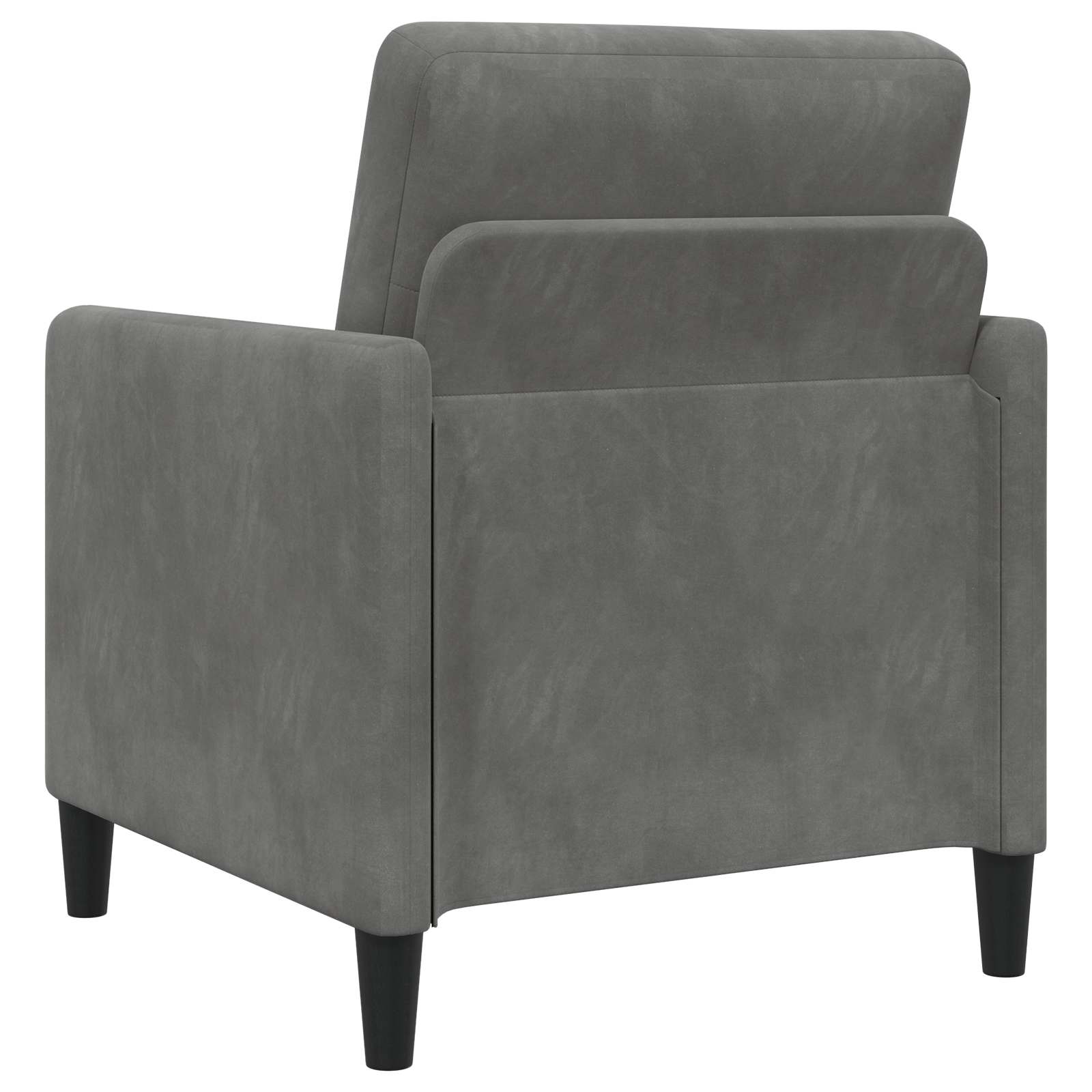 vidaXL Bankenset met opbergruimte 2 st Lichtgrijs Polyester