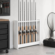 vidaXL Biljartkeu standaard Bewerkt hout 60 x 20 x 57 cm Wit