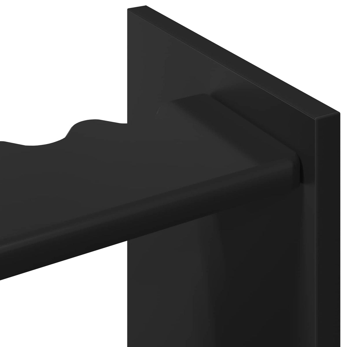 vidaXL Biljartkeu standaard Bewerkt hout 60 x 20 x 57 cm Wit