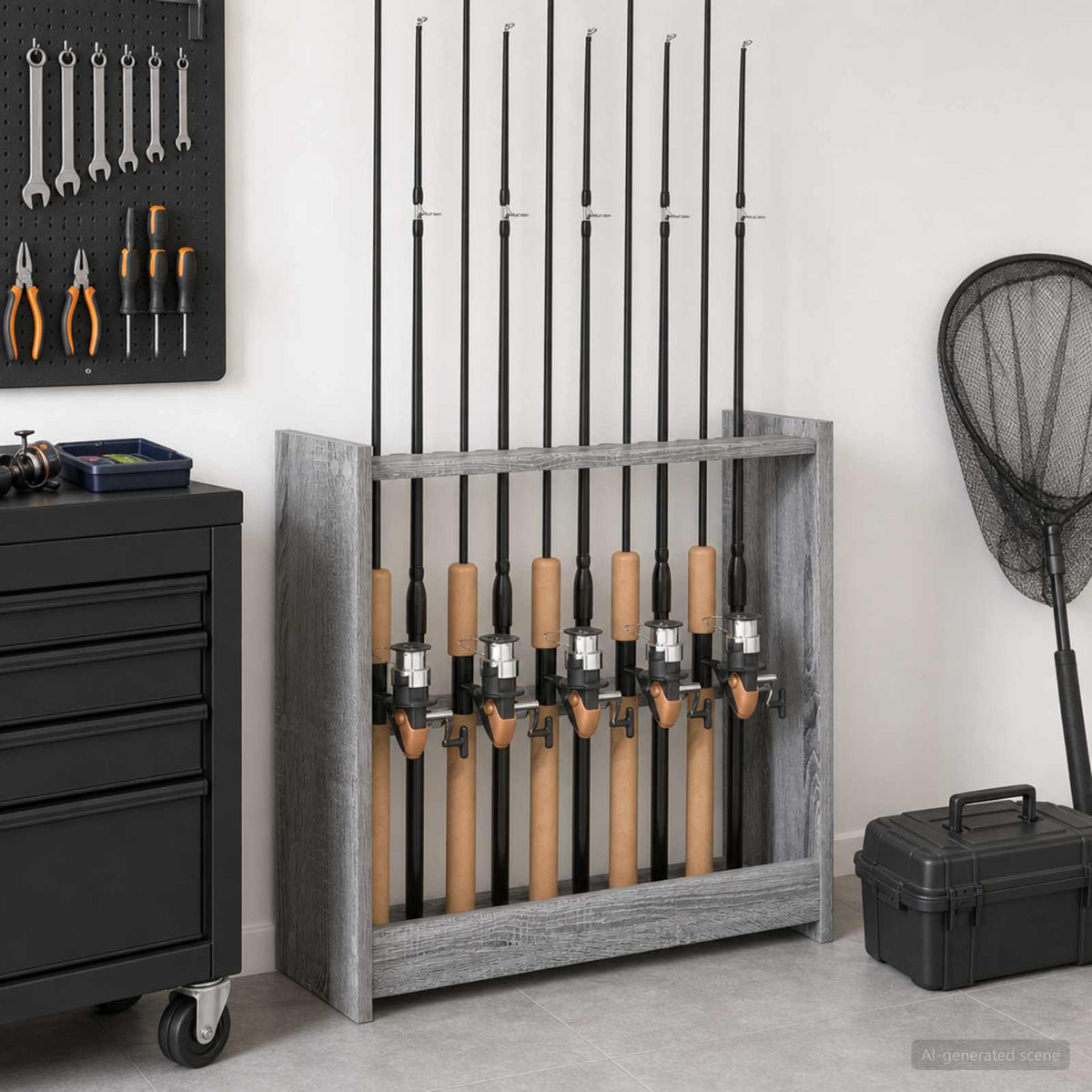 vidaXL Biljartkeu standaard Bewerkt hout 60 x 20 x 57 cm Wit