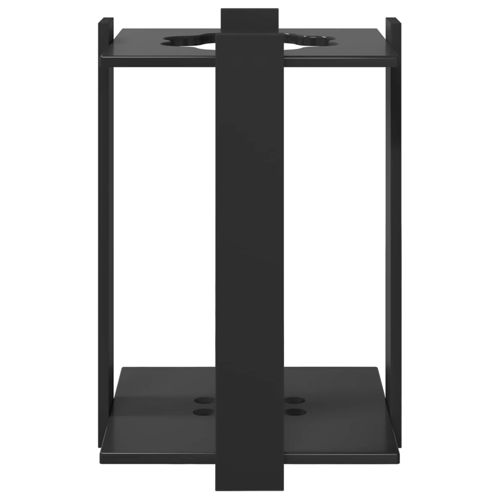 vidaXL Biljartkeu standaard Bewerkt hout 42 x 43 x 60 cm Wit