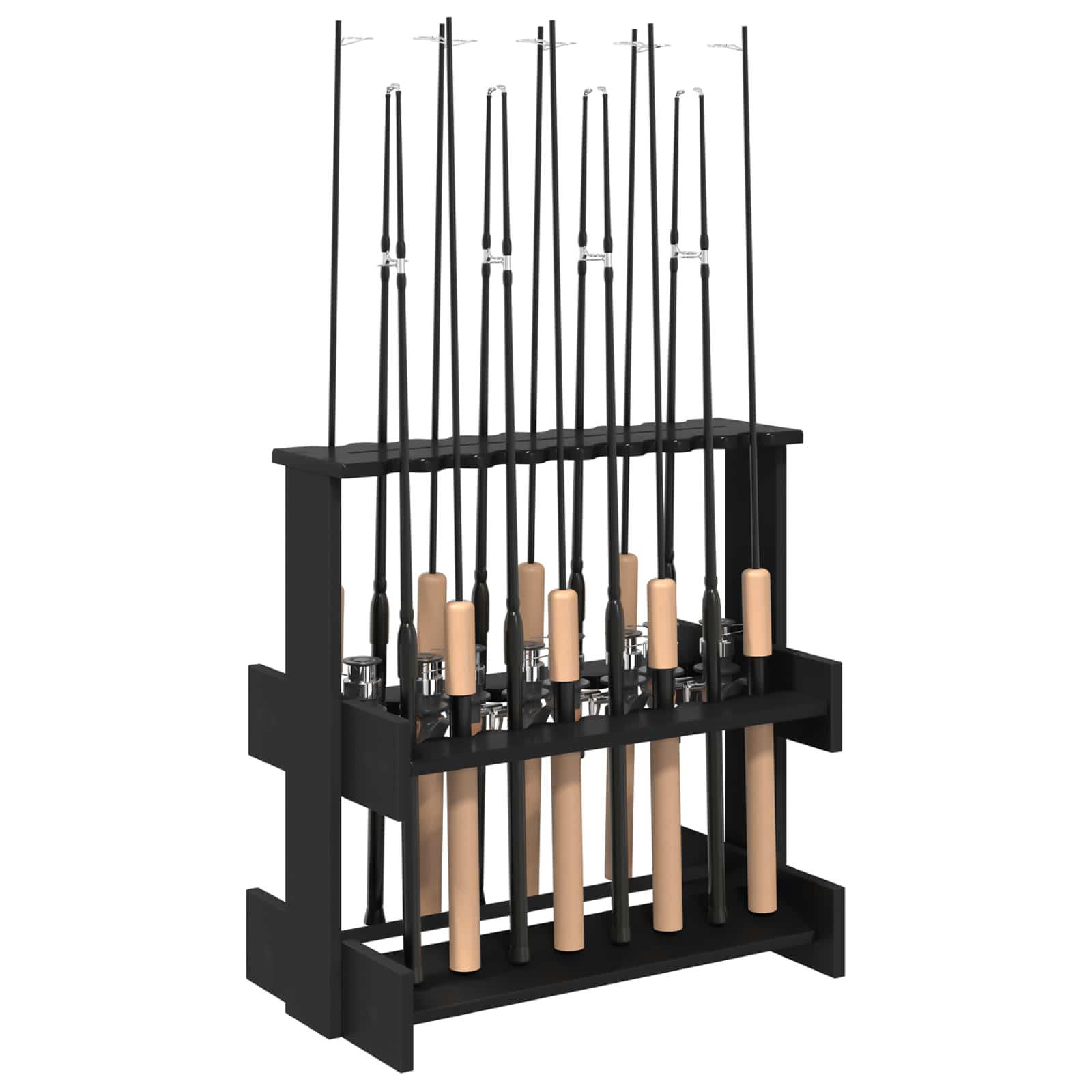 vidaXL Biljartkeu standaard Bewerkt hout 60 x 35 x 60 cm Wit