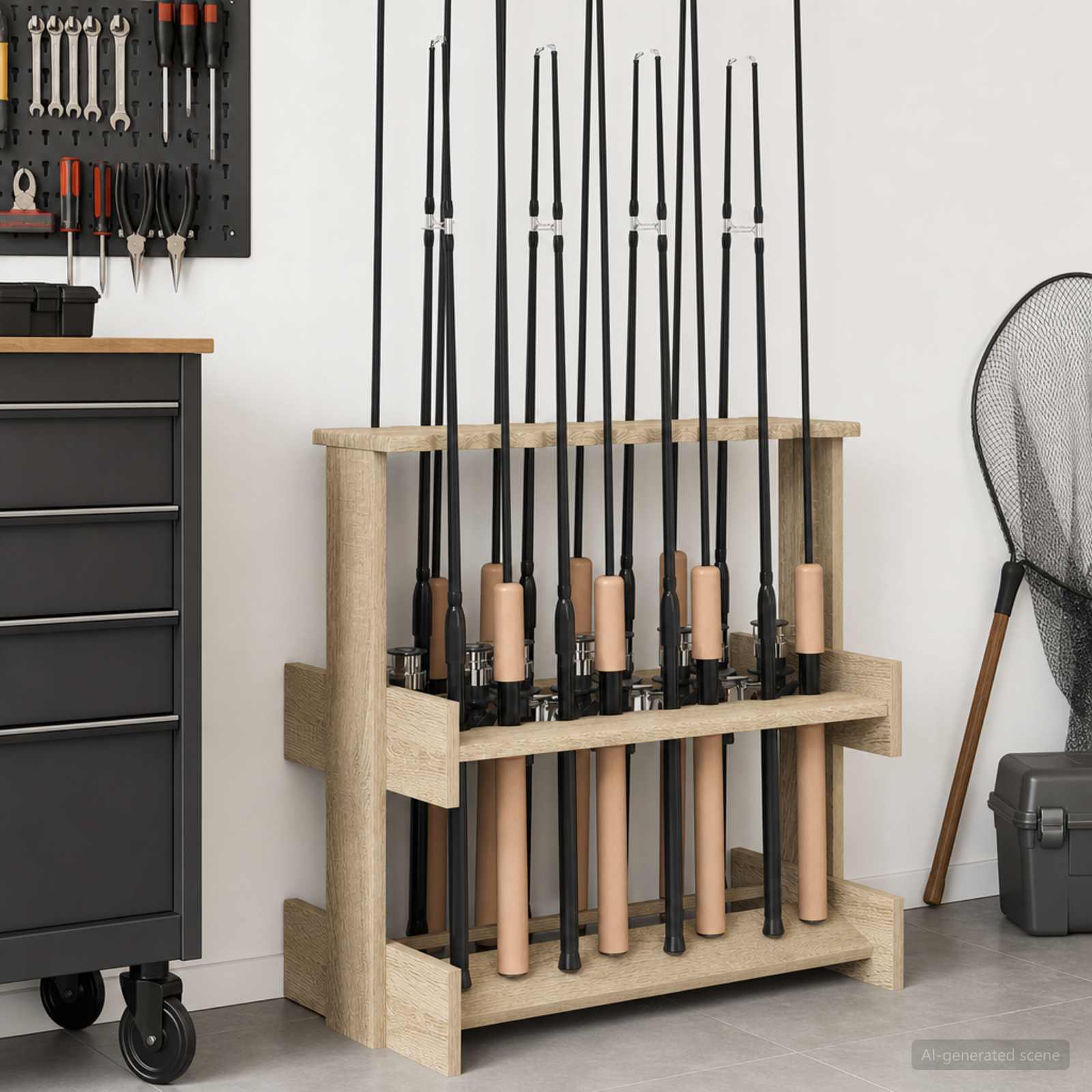 vidaXL Biljartkeu standaard Bewerkt hout 60 x 35 x 60 cm Wit