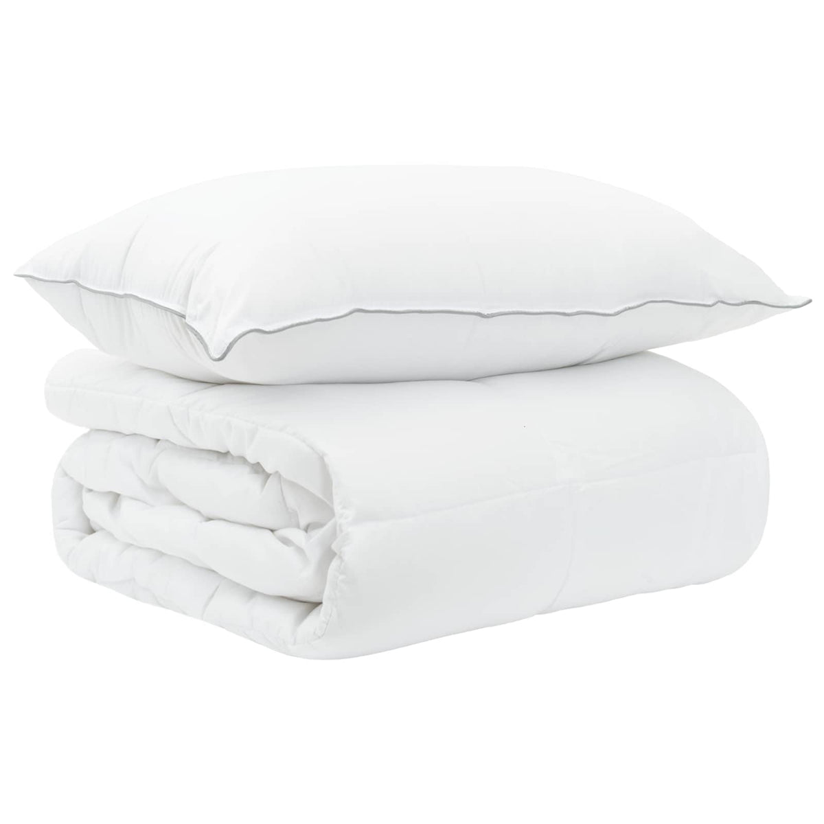 vidaXL Dekbed en Hoofdkussen Set 2 st 135 x 200 cm Zomer 700 g/stuk
