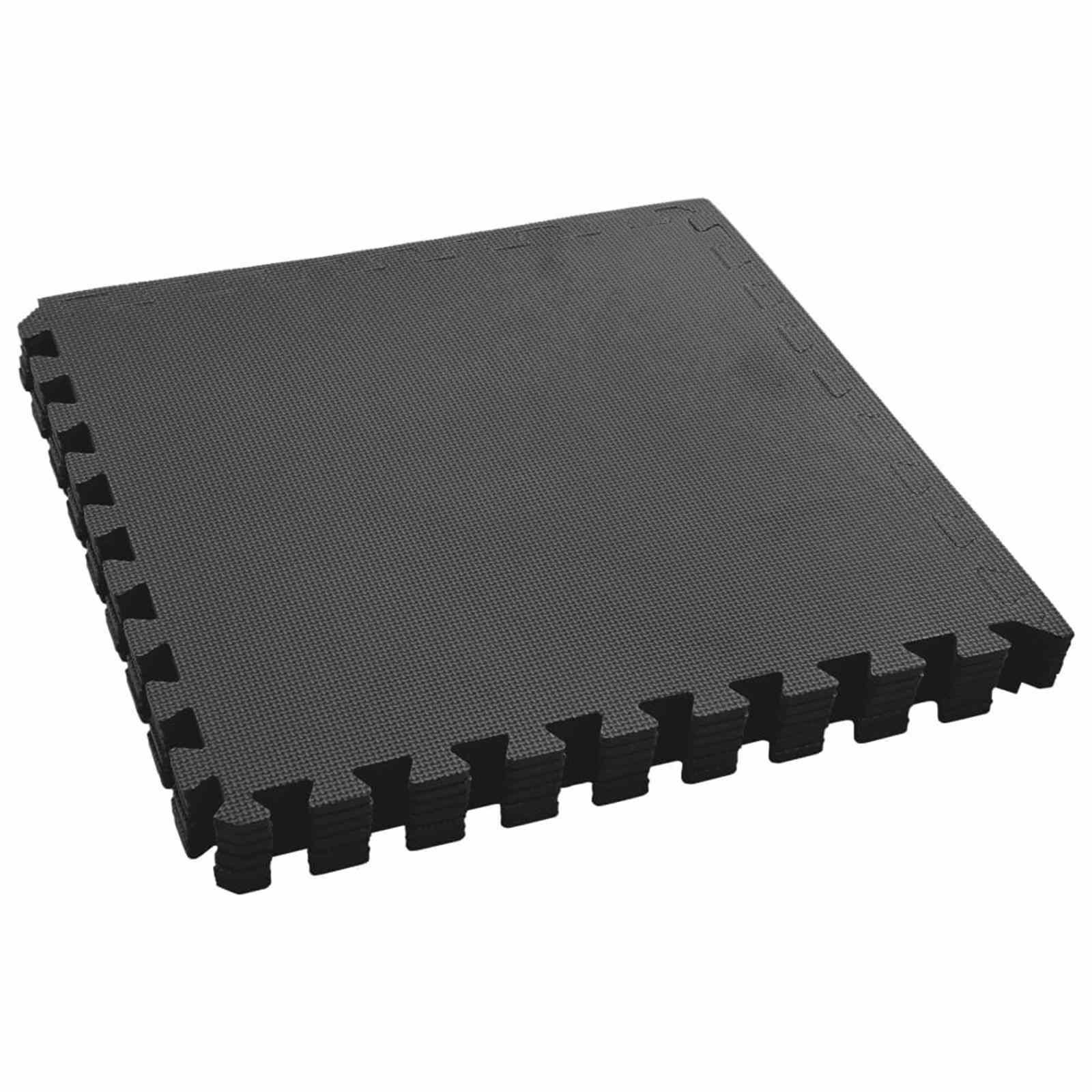 vidaXL Puzzel Oefenmatten 12 pcs Bruin 4,32 ㎡ EVA Foam