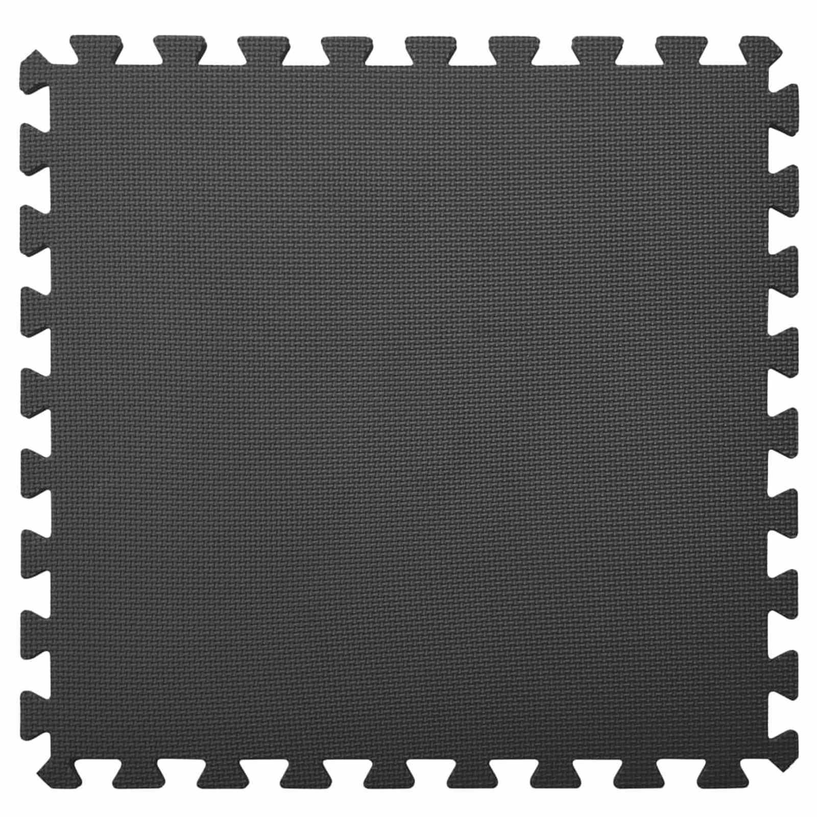 vidaXL Puzzel Oefenmatten 12 pcs Bruin 4,32 ㎡ EVA Foam