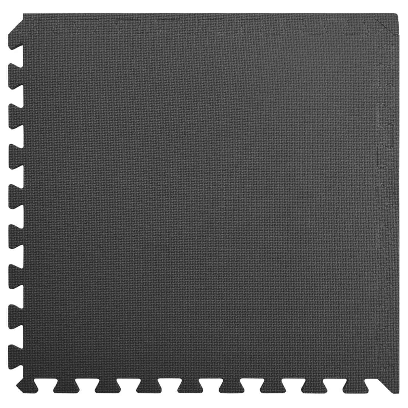 vidaXL Puzzel Oefenmatten 12 pcs Bruin 4,32 ㎡ EVA Foam
