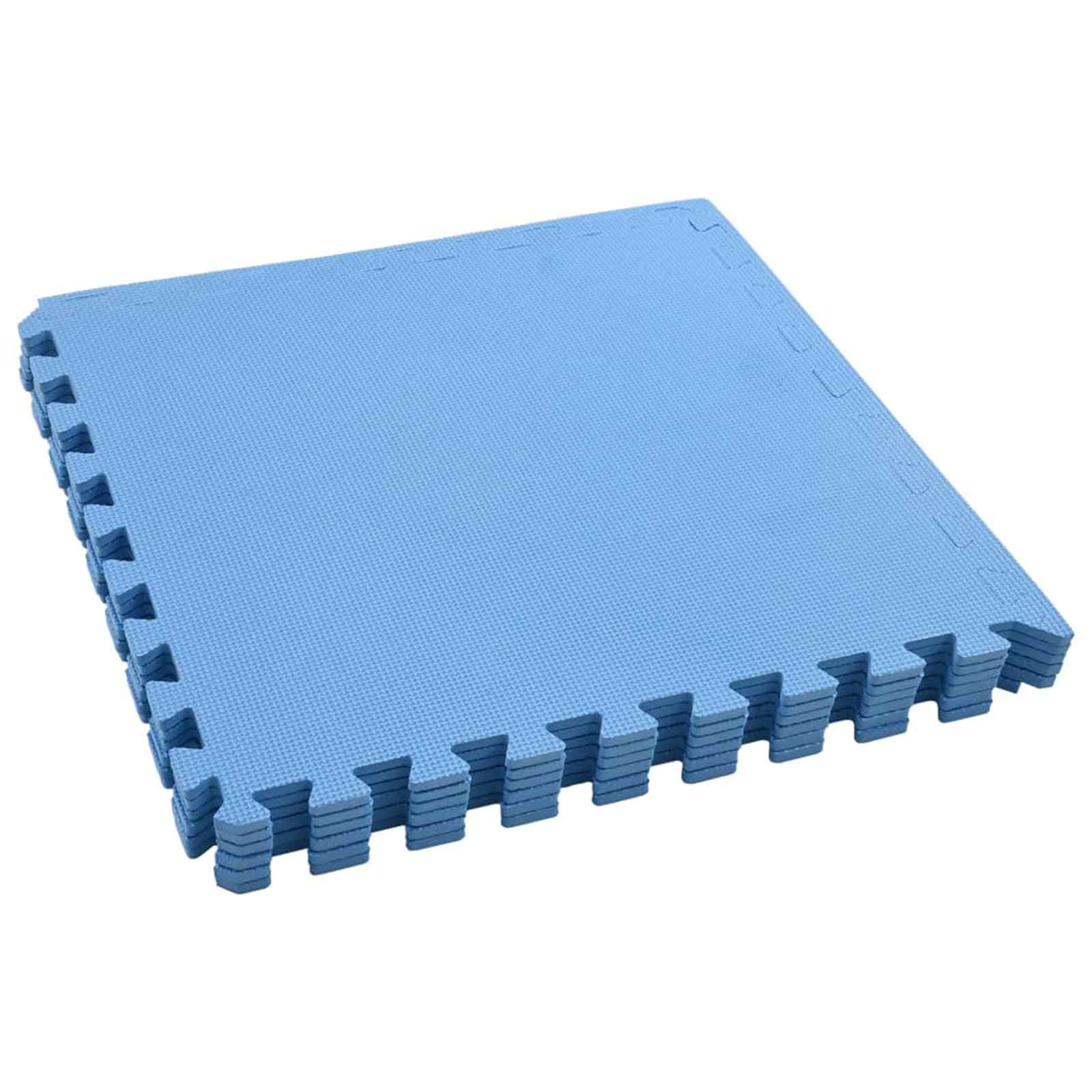 vidaXL Puzzel Oefenmatten 12 pcs Bruin 4,32 ㎡ EVA Foam