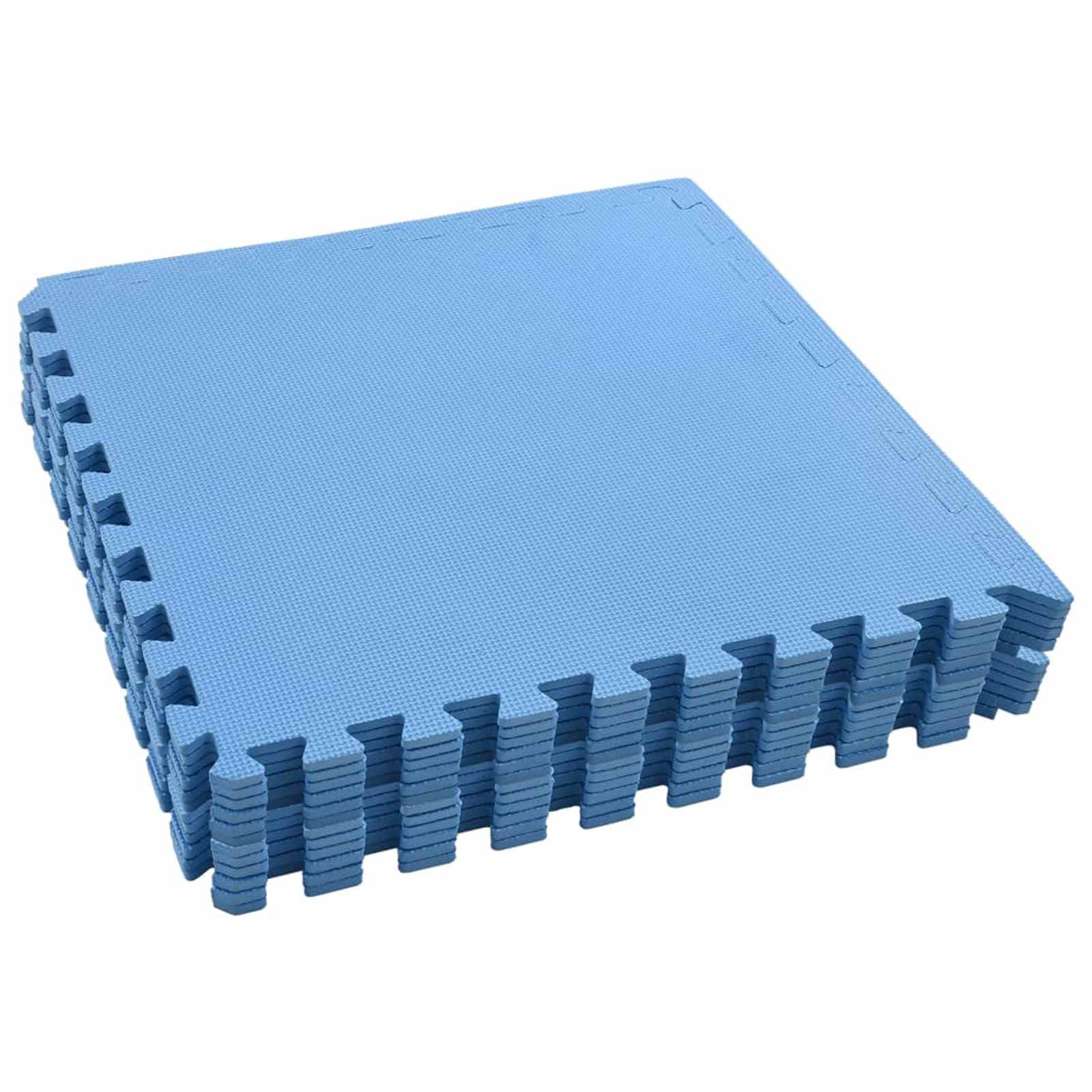 vidaXL Puzzel Oefenmatten 12 pcs Bruin 4,32 ㎡ EVA Foam