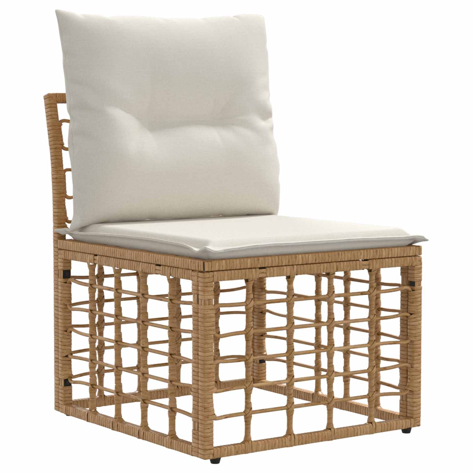 vidaXL Tuinbankenset 11 st Zwart en Donkergrijs poly rattan