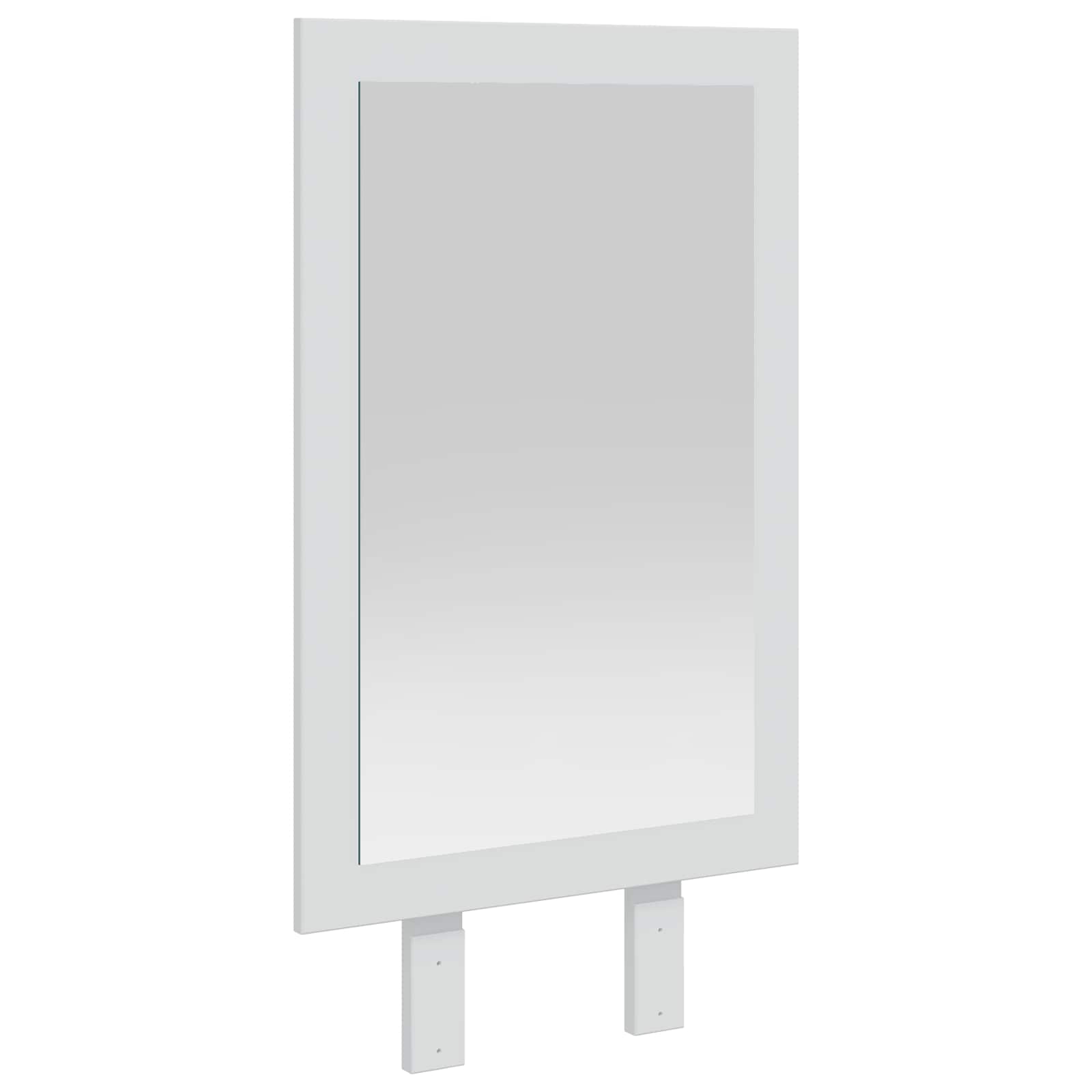 vidaXL Toilettafel Set FAUSKE 2 pcs Wit 76 x 50 x 143 cm