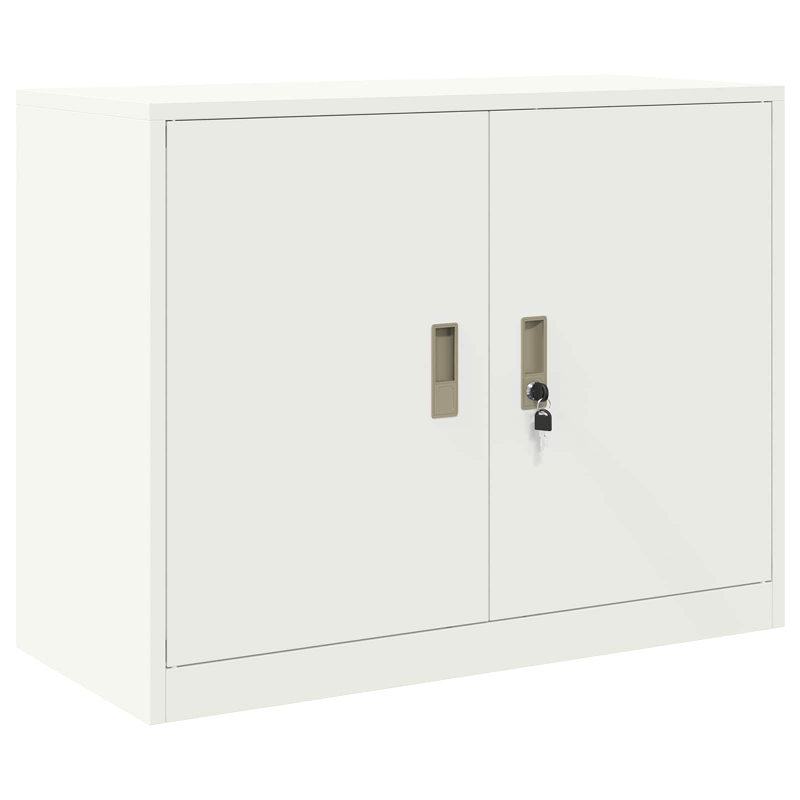 vidaXL Opbergkast 2 st Roze 90 x 40 x 160 cm Staal Vergrendelbaar