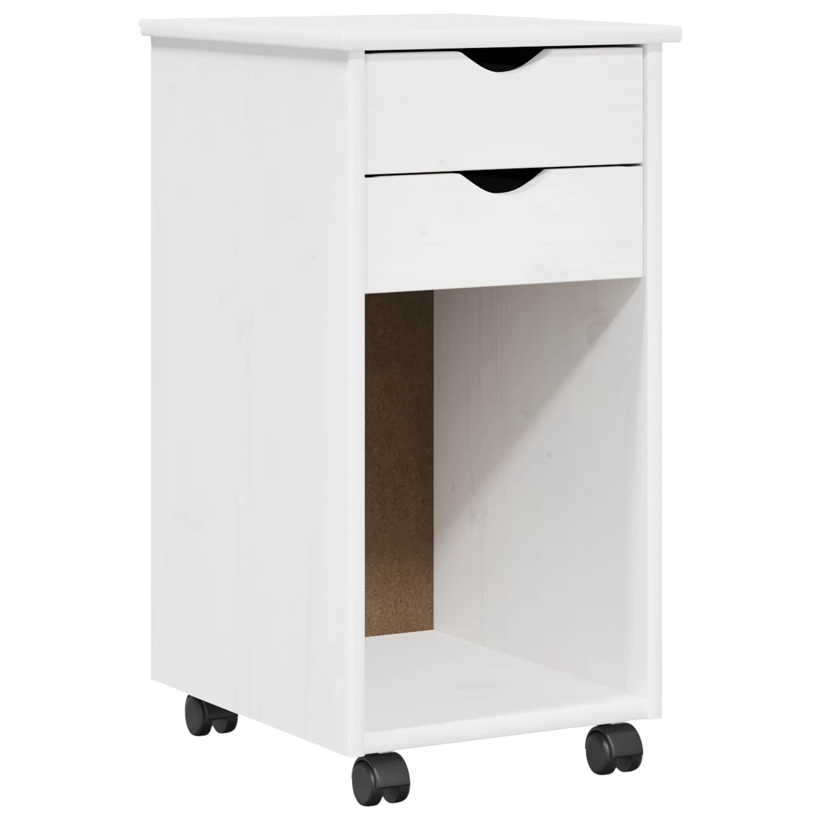 vidaXL Bureau Kas Set 2 st HoningBruin Massief grenenhout