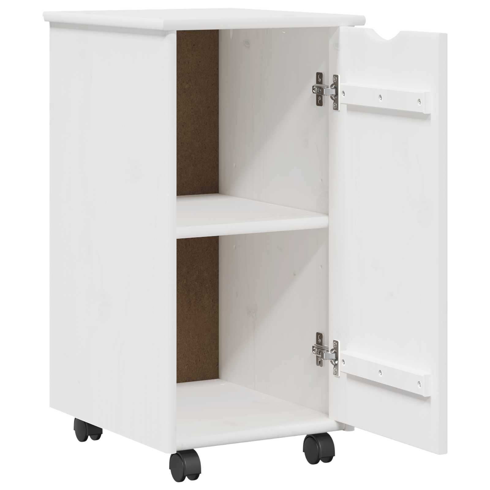 vidaXL Bureau Kas Set 2 st HoningBruin Massief grenenhout