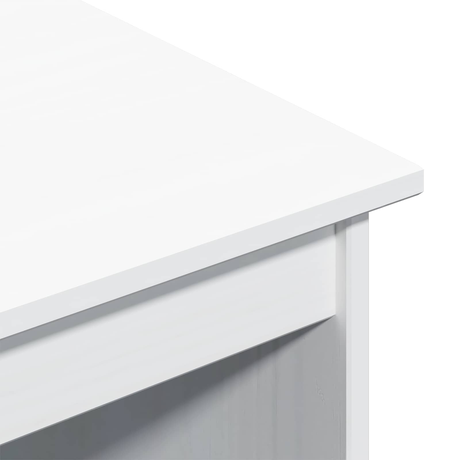 vidaXL Bureau Kas Set 2 st HoningBruin Massief grenenhout