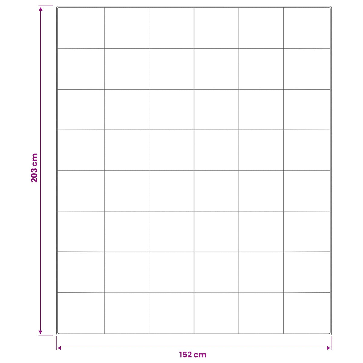 vidaXL Dekbed TRIER 137x200 cm 4 seizoenen 220 GSM Wit Hypoallergeen