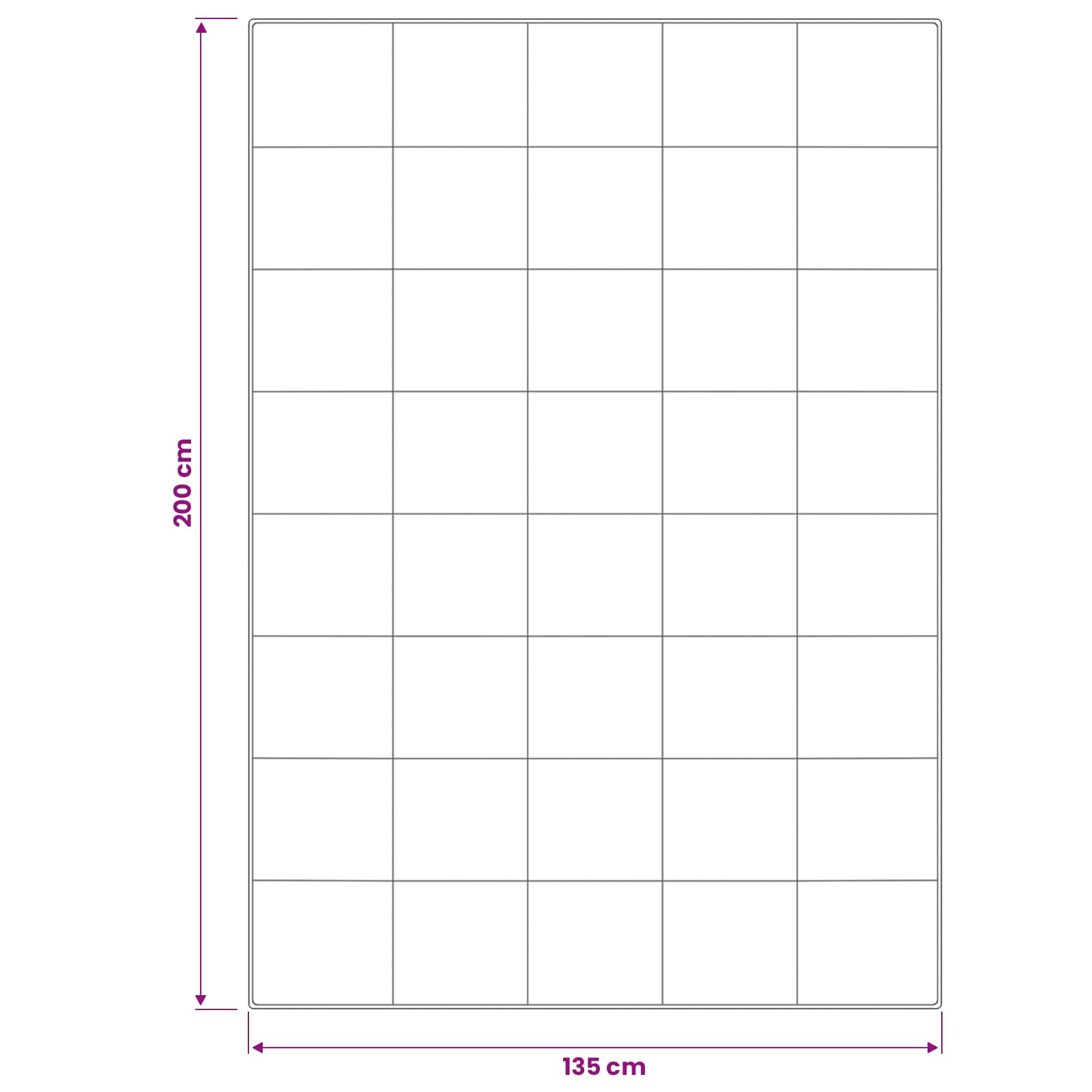 vidaXL Dekbed en Kussen Set 2 st 135x200 cm 4 seizoenen 220 GSM Wol