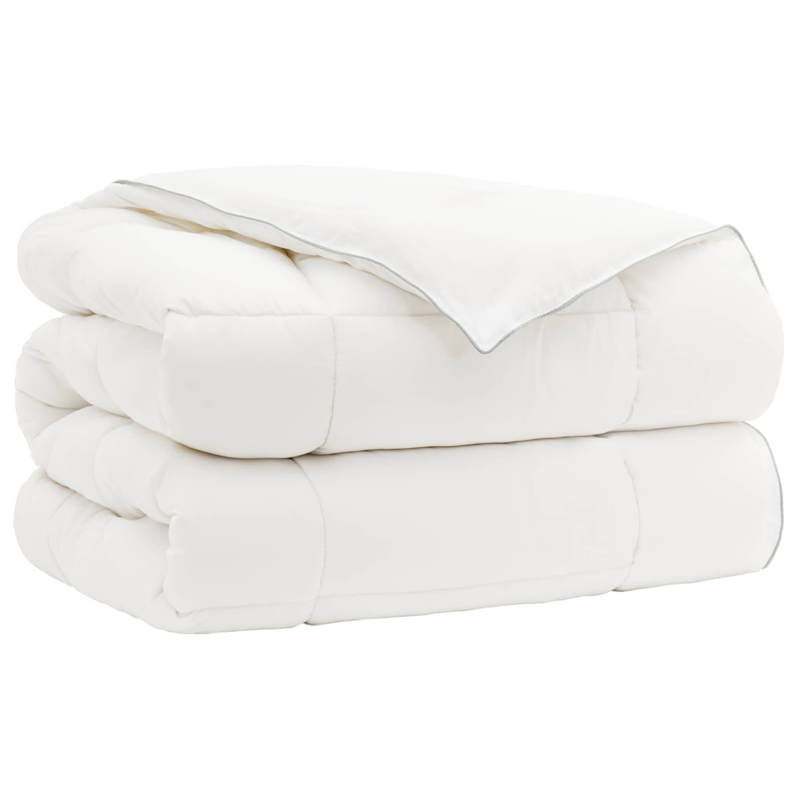 vidaXL Dekbed en Kussen Set 2 st 135x200 cm 4 seizoenen 220 GSM Wol