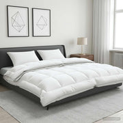 vidaXL Dekbed en Kussen Set 3 st 200x200 cm 4 seizoenen 140+220 GSM