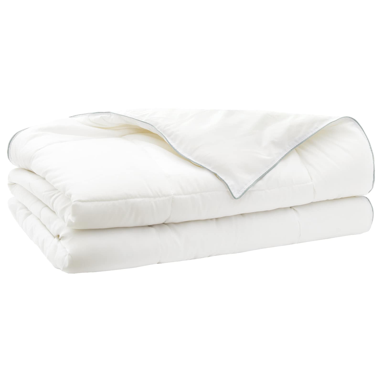 vidaXL Dekbed en Kussen Set 3 st 200x200 cm Zomer 200 GSM Wol Wit