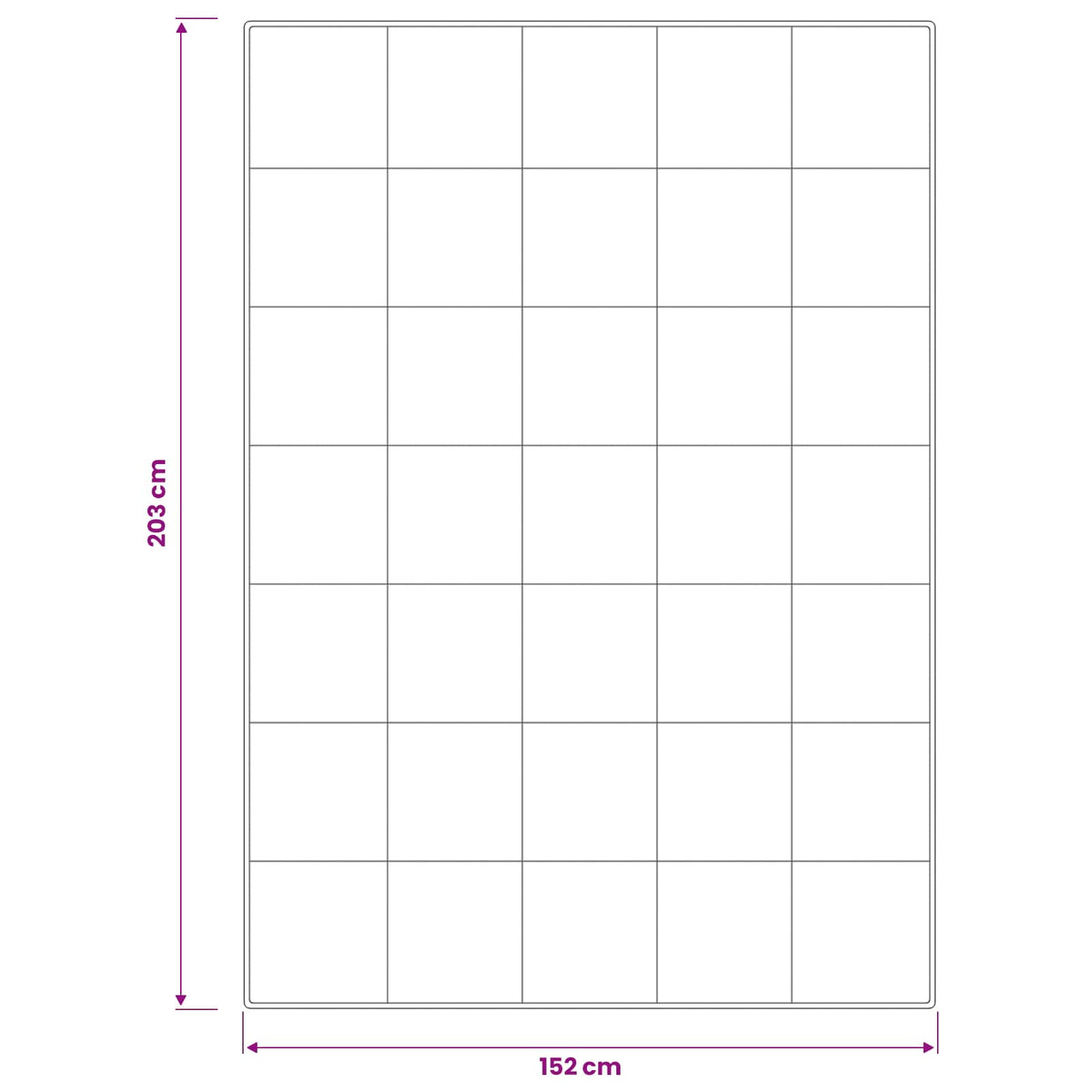 vidaXL Dekbed FULDA 137 x 200 cm Winter 300 GSM 90% Gansendons Wit