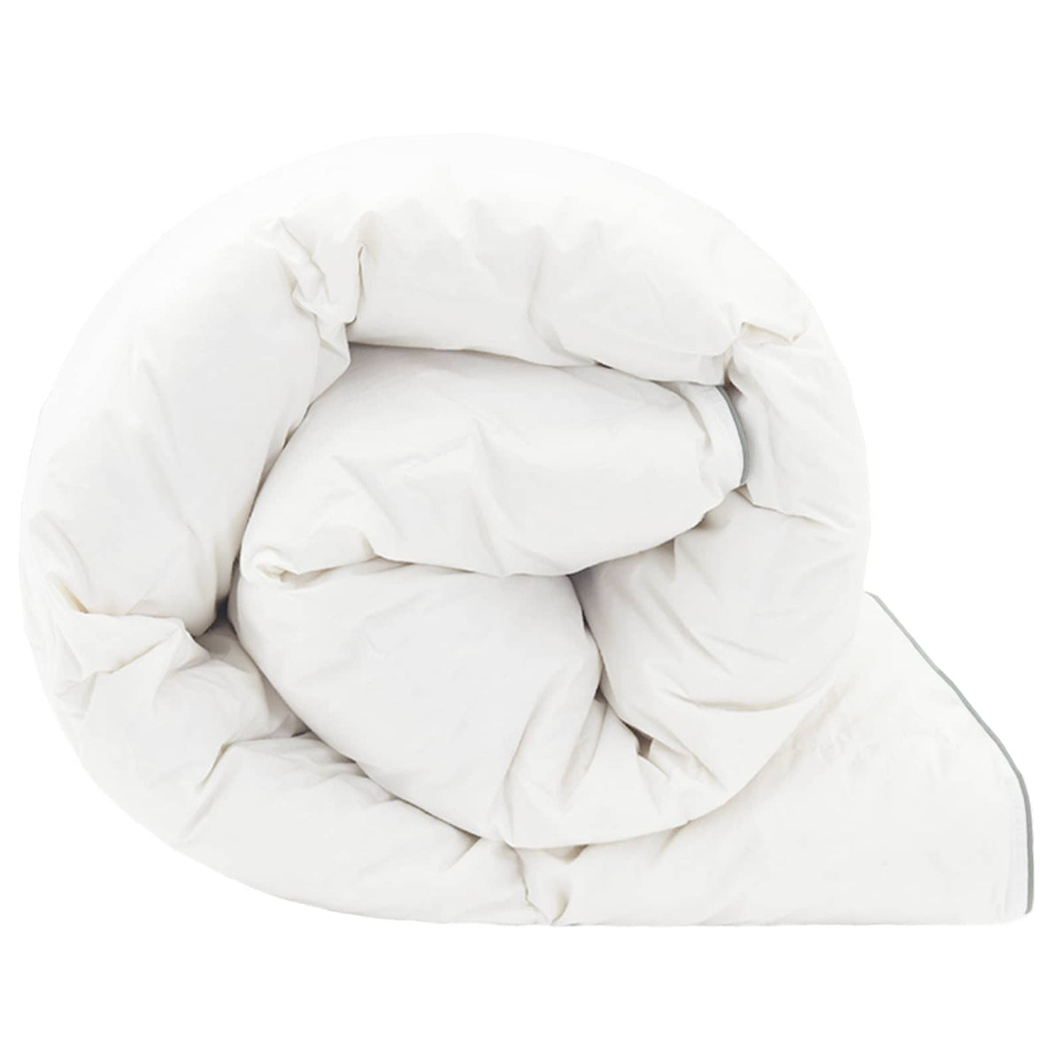 vidaXL Dekbed FULDA 137 x 200 cm Winter 300 GSM 90% Gansendons Wit