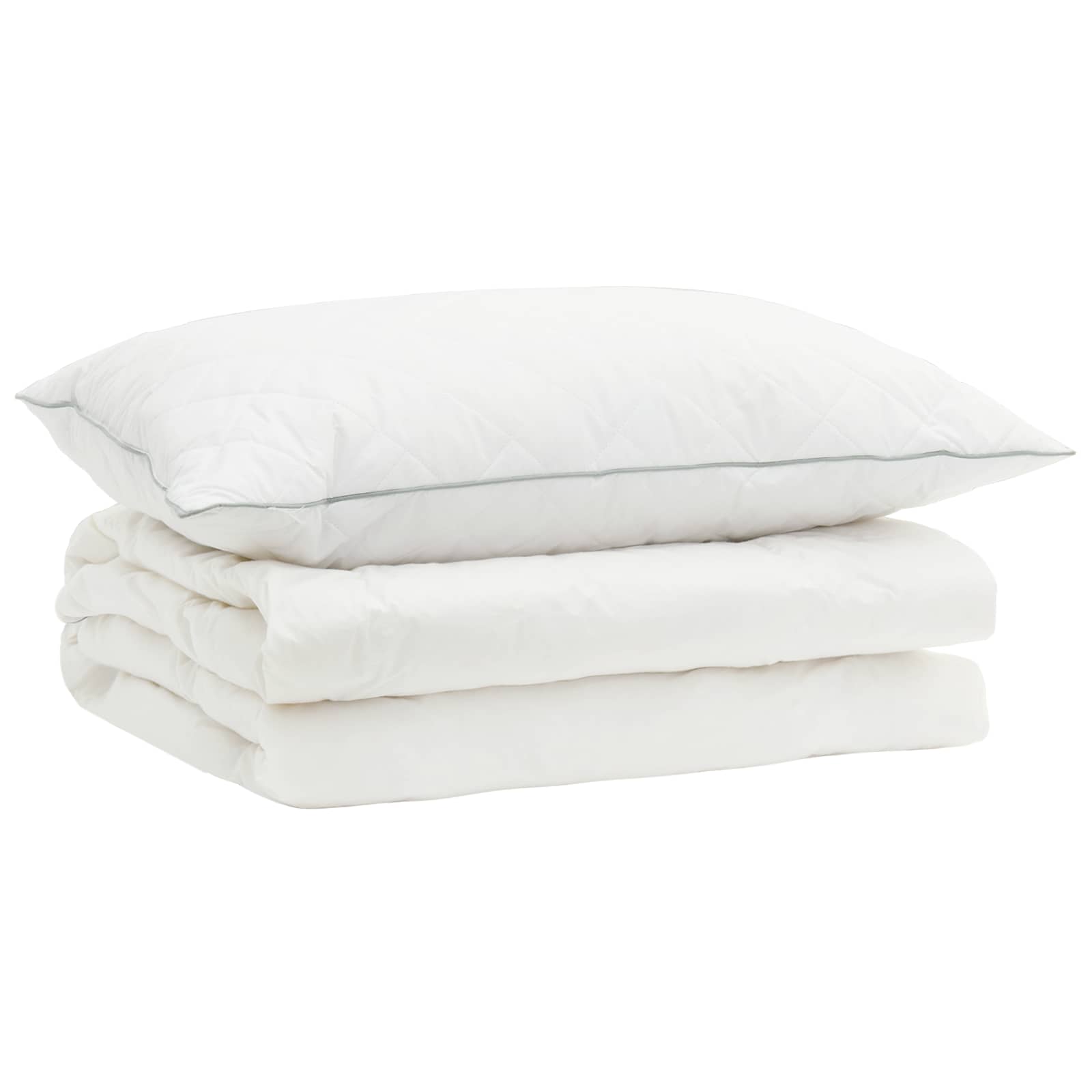 vidaXL 90% ganzen dons dekbedset FULDA 2 st 135 x 200 cm Zomer 100 GSM