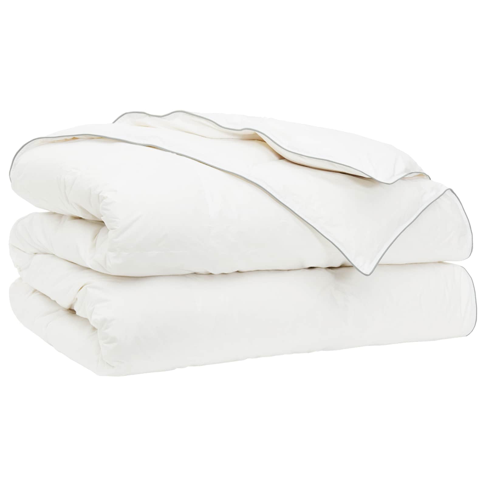vidaXL 90% ganzen dons dekbedset FULDA 3 st 200 x 200 cm 310 GSM Wit