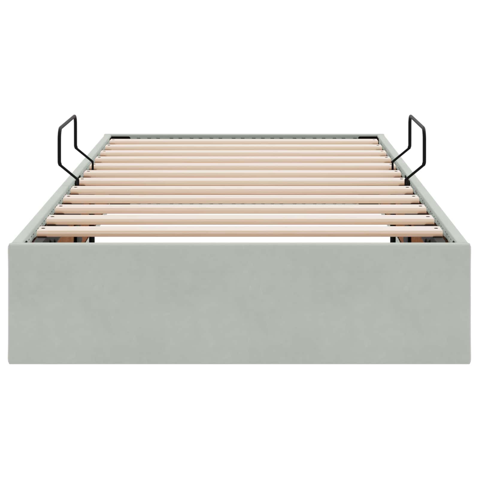 vidaXL Ottoman Bedframe met Opslag met opslag Fluweel