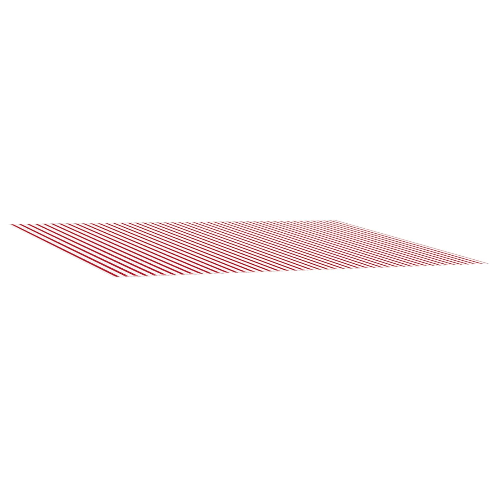 vidaXL Vervangende oplossing doek Oranje en Zwart 400 × 350 cm