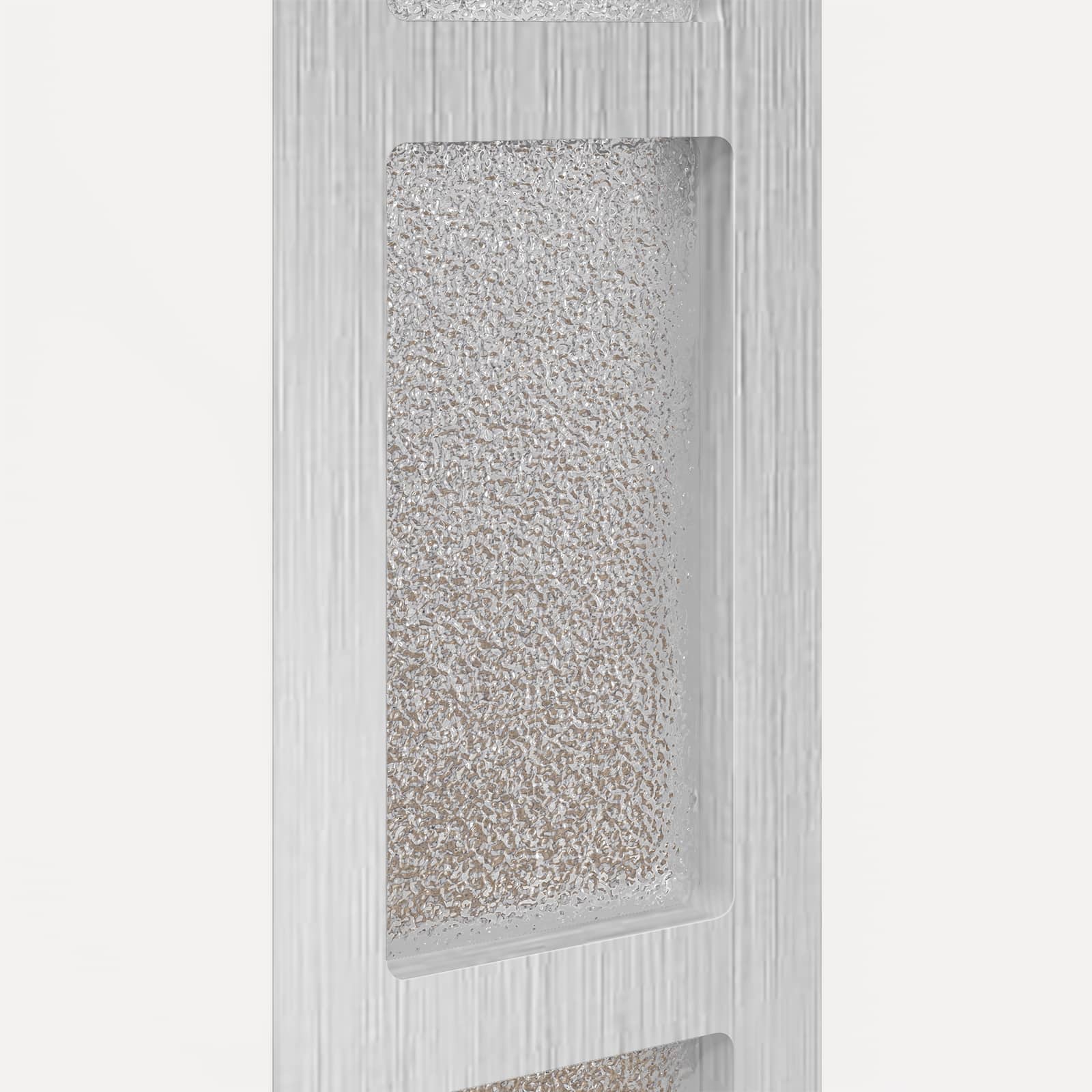 vidaXL Voordeur Wit PVC