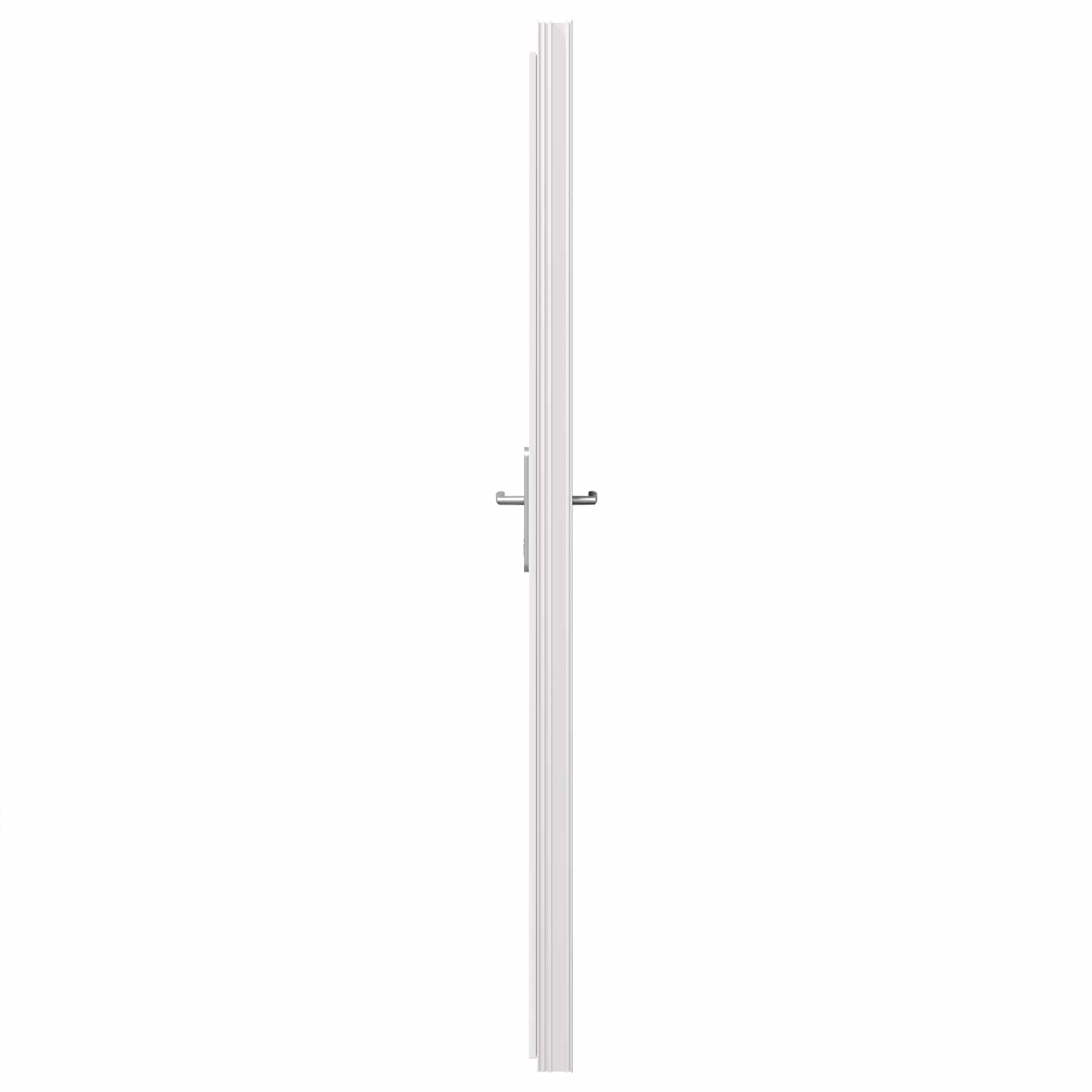 vidaXL Voordeur Wit PVC