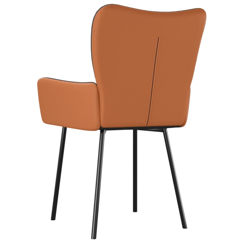 vidaXL Eetkamerstoelen 2 st stof en kunstleer lichtgrijs