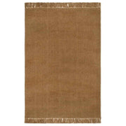 vidaXL Vloerkleed met kwastjes 80x160 cm jute